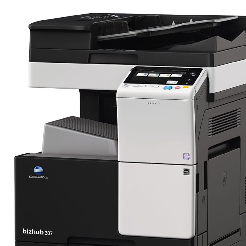 Máy photocopy Konica BIZHUB 287 đen trắng với nhiều tính năng