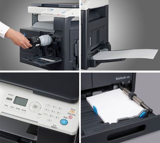 Máy photocopy Konica BIZHUB 185 hiện đại 