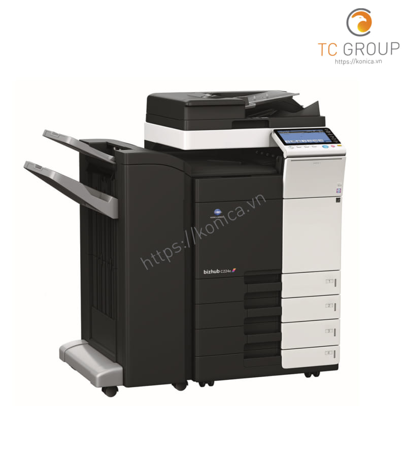 Máy photocopy Minolta Konica BIZHUB C224e có thiết kế hiện đại