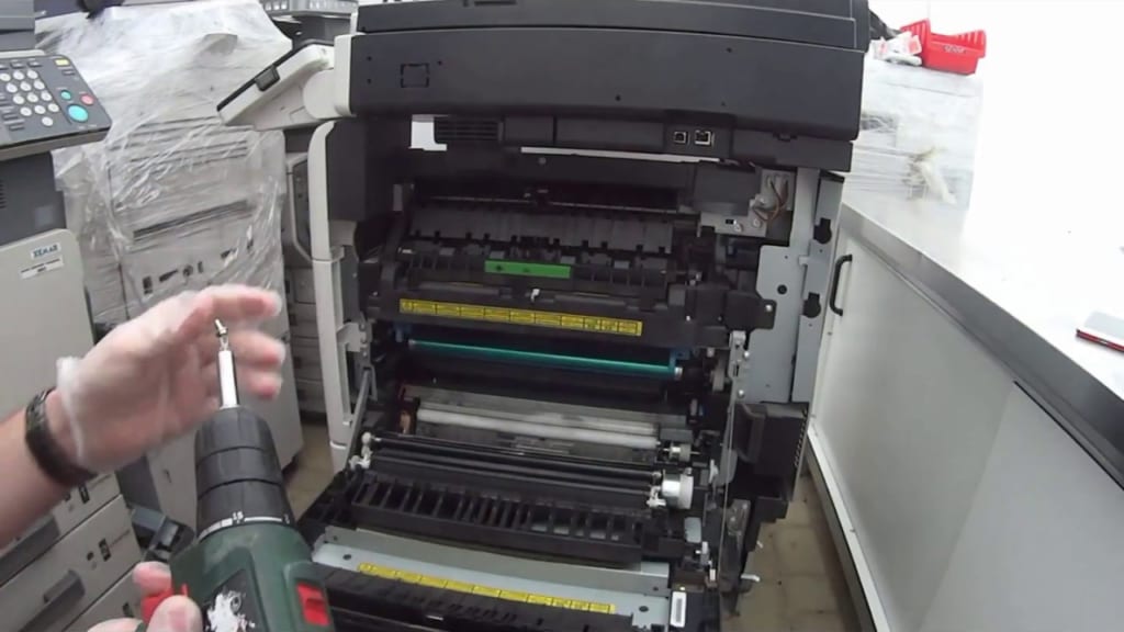 Cấu trúc máy Photocopy- CỤm sấy