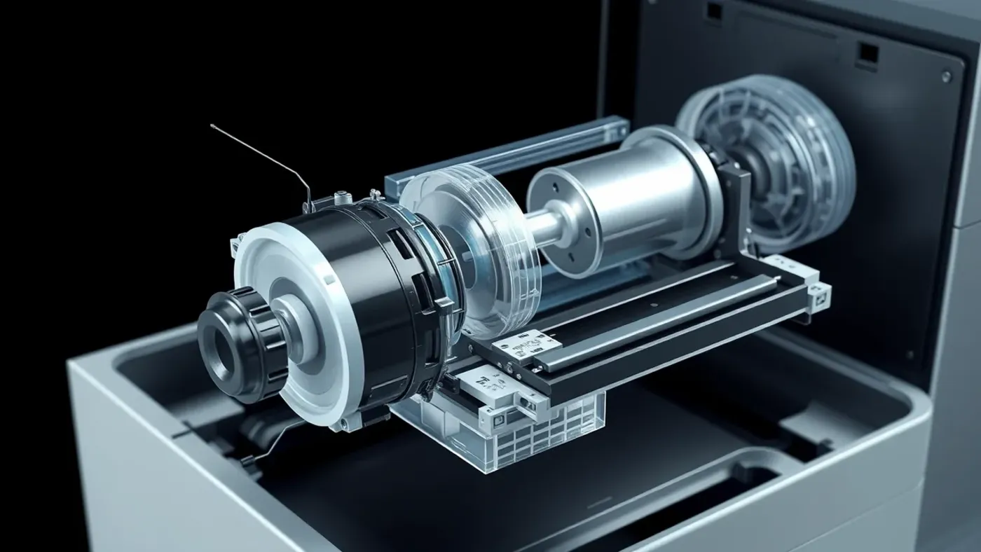 Các cụm linh kiện trong máy photocopy laser