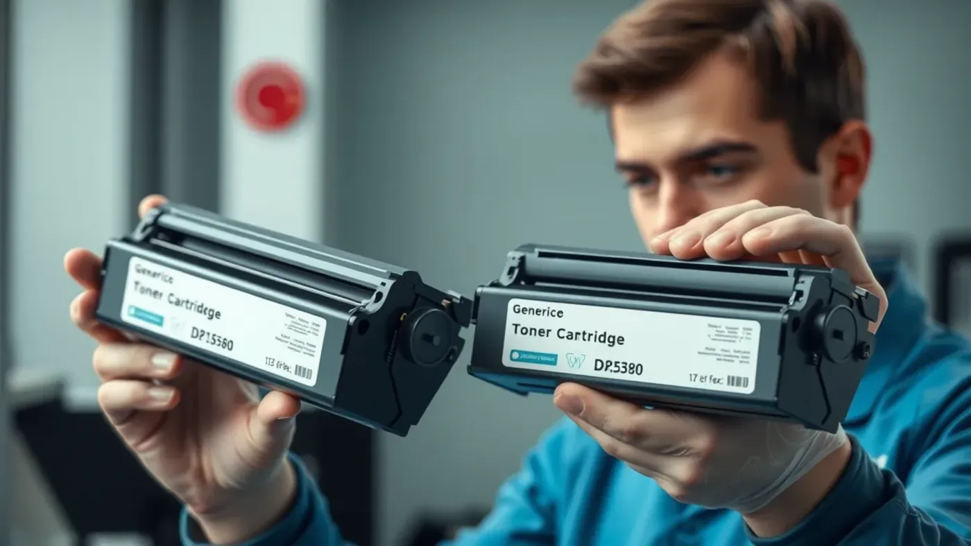 Đối chiếu mã hộp mực photocopy
