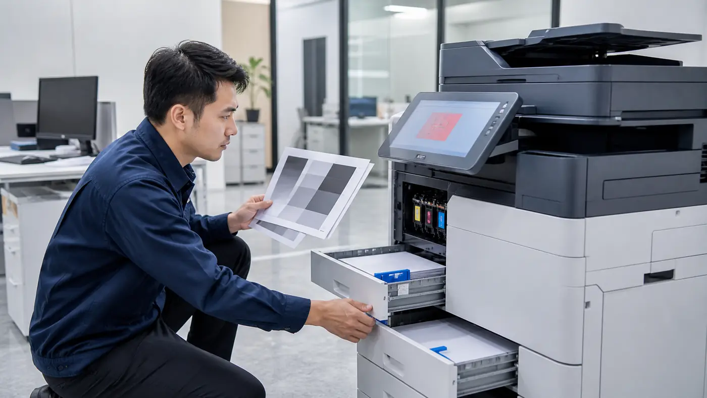 Quy trình chẩn đoán lỗi máy photocopy