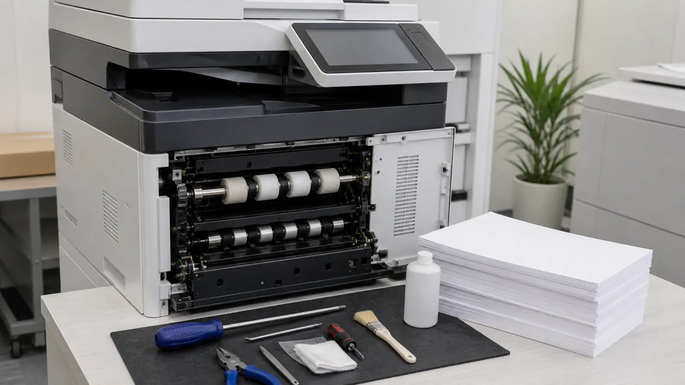 Lịch bảo trì máy photocopy theo bộ đếm trang