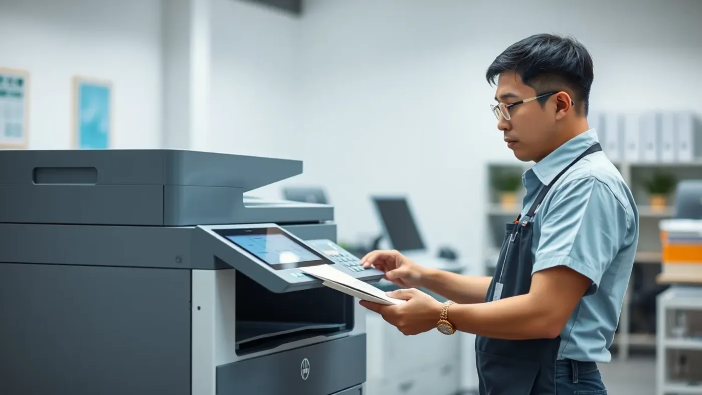 Kiểm tra lỗi máy photocopy thường gặp tại văn phòng