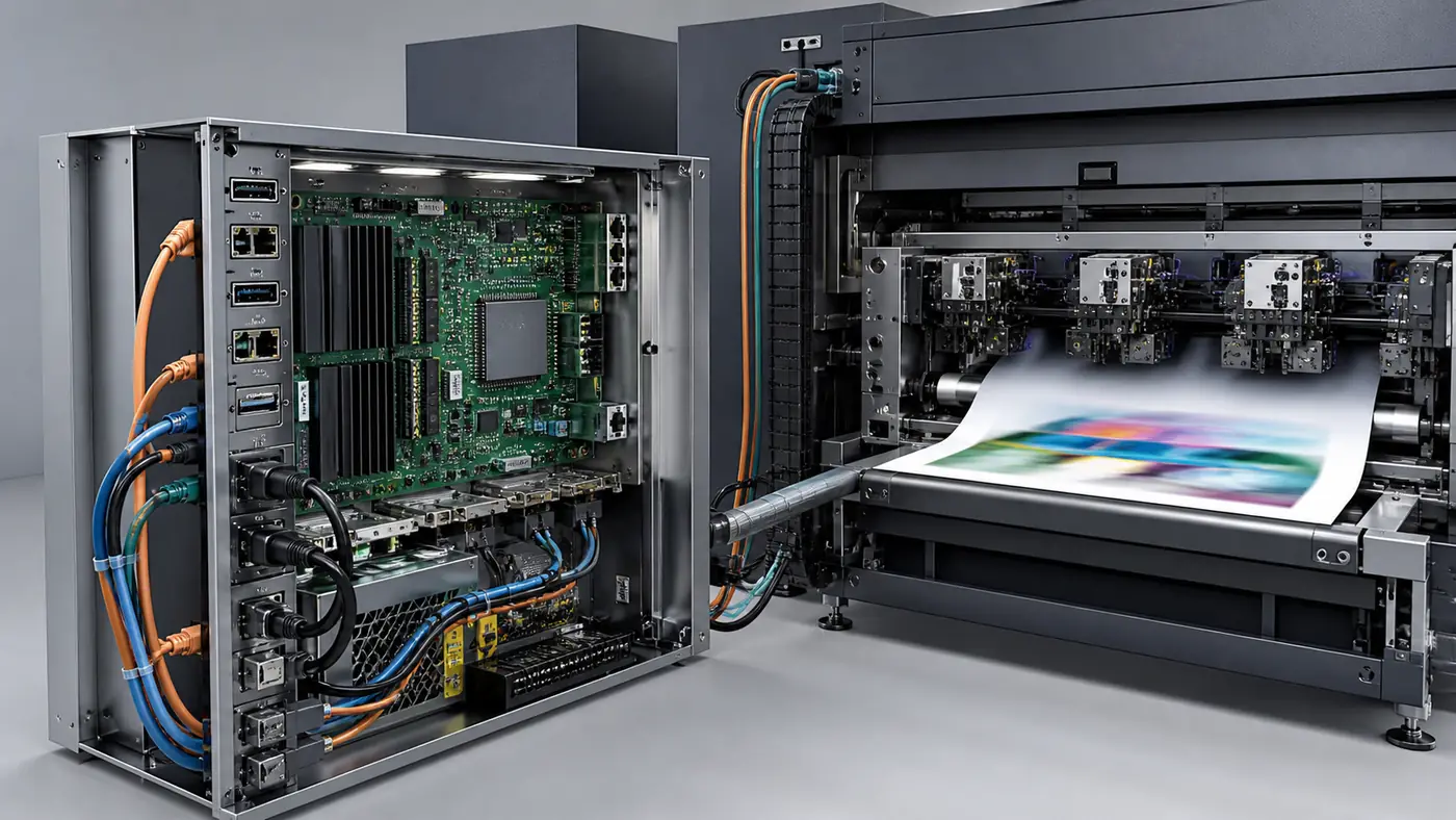 IC-602 kết nối với hệ thống bizhub PRESS