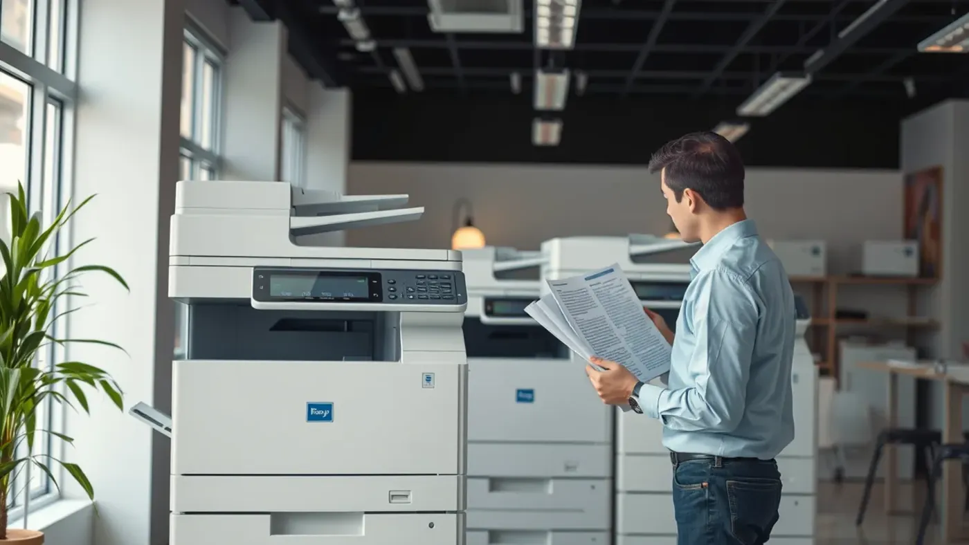 Kiểm tra máy photocopy refurbished trước khi mua