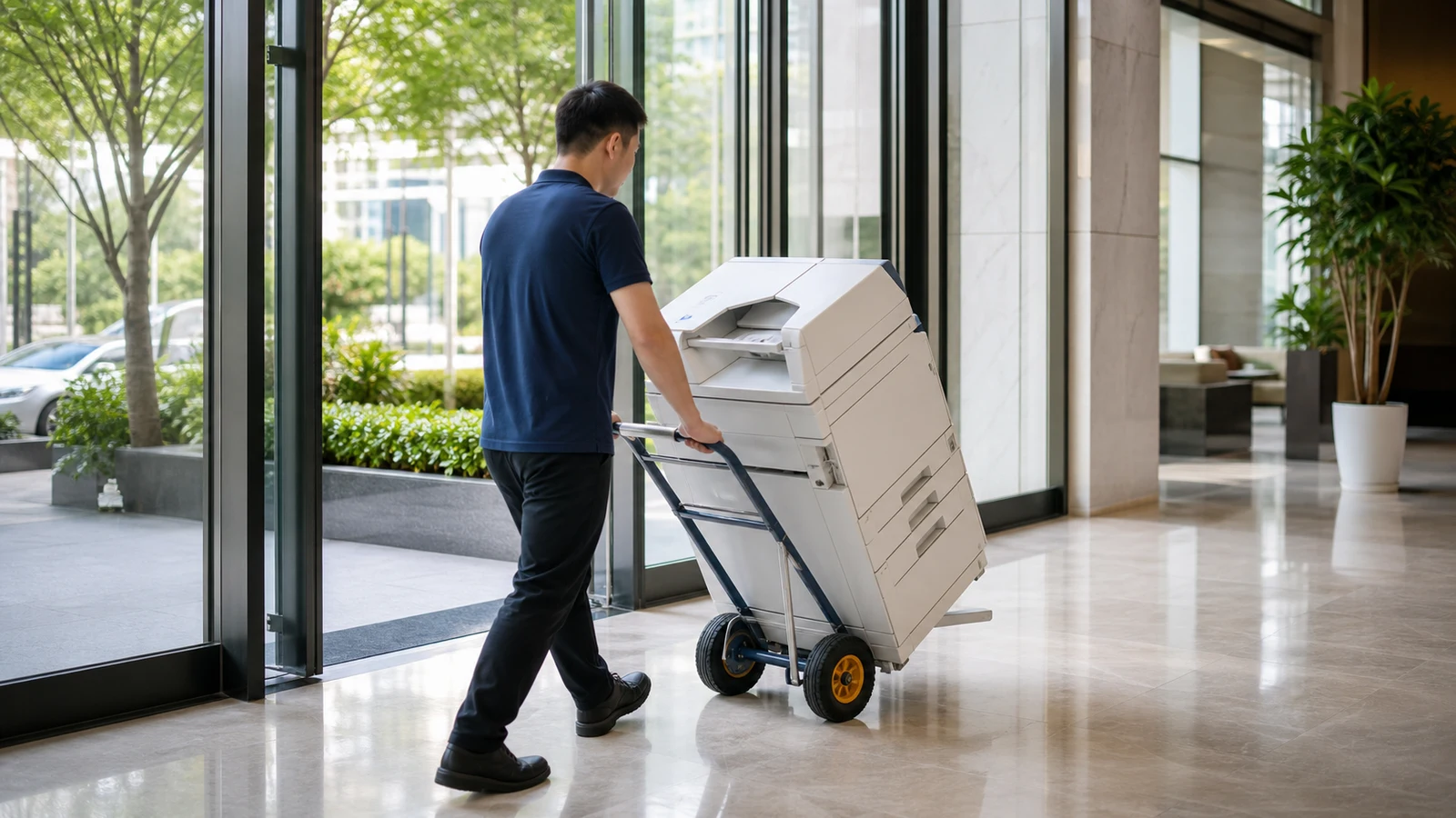 Máy photocopy Konica Minolta cho thuê tại văn phòng