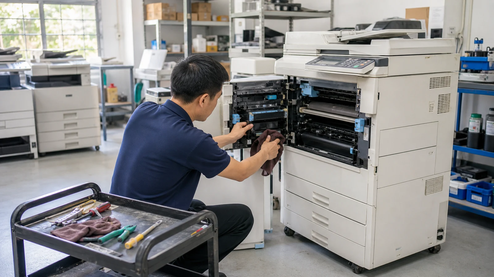 Máy photocopy Konica Minolta refurbished đã kiểm tra